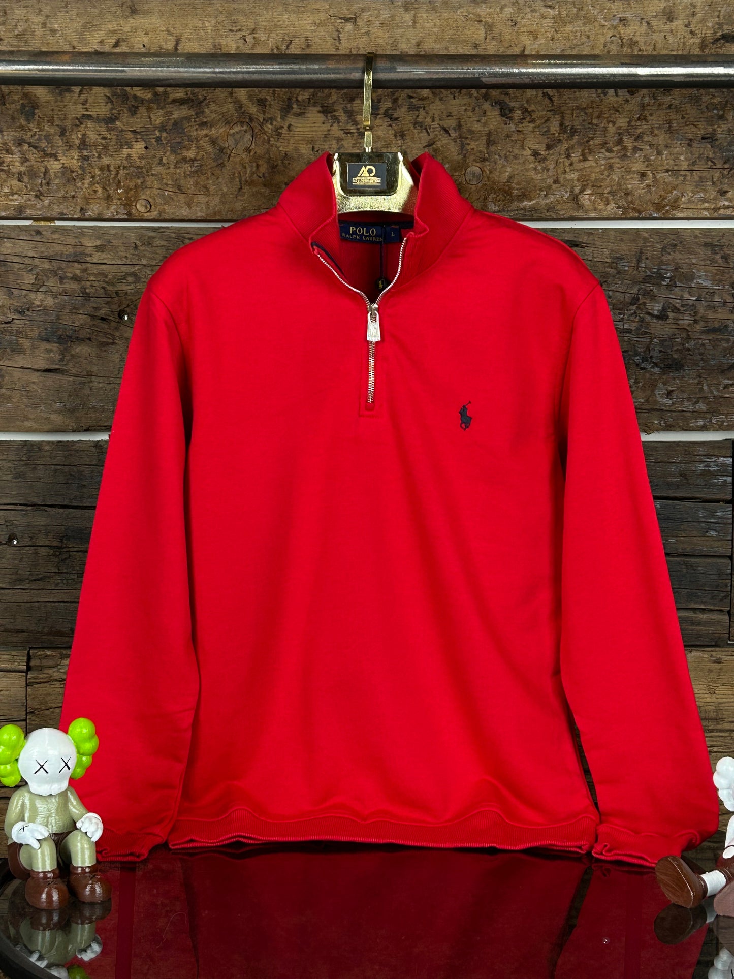 Polo Rl Yarım Fermuarlı Sweatshirt